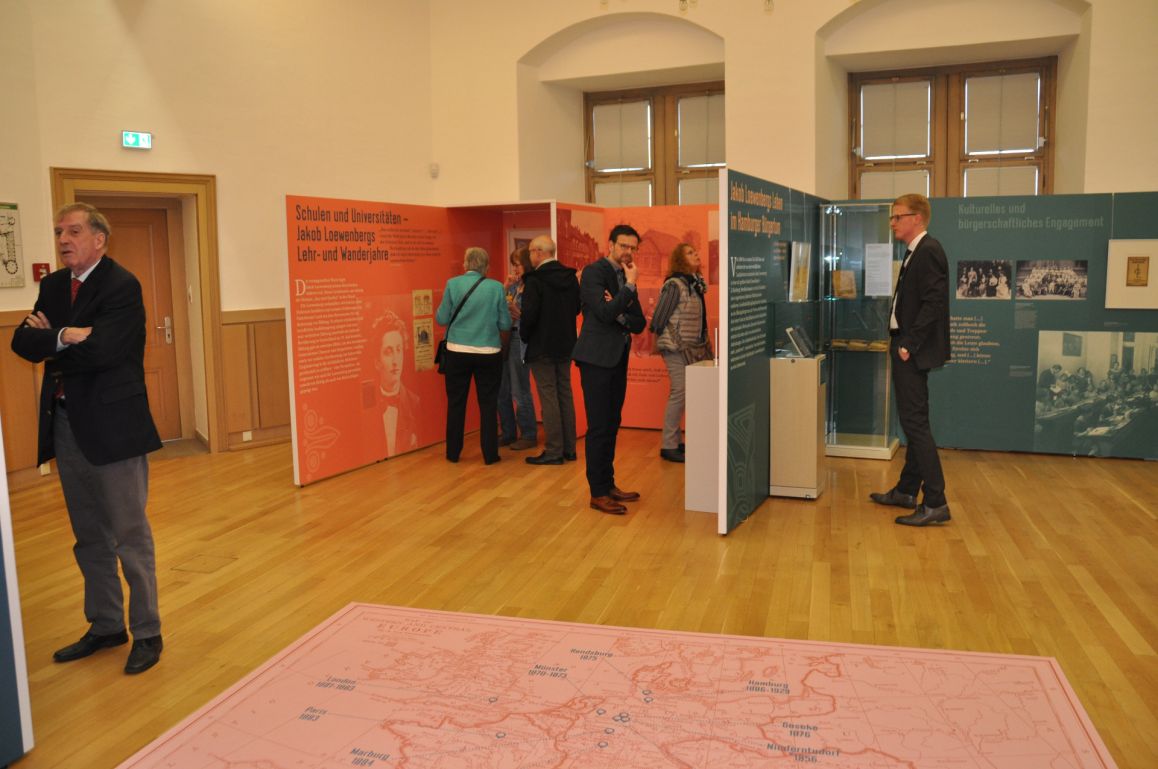 Sonderausstellung „Aus zwei Quellen“ – Vom Leben und Wirken Jakob Loewenbergs (1856 – 1929) 